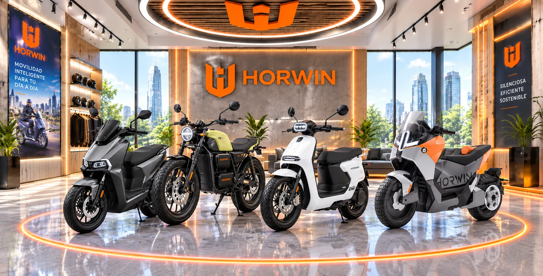 Motos eléctricas Horwin particulares